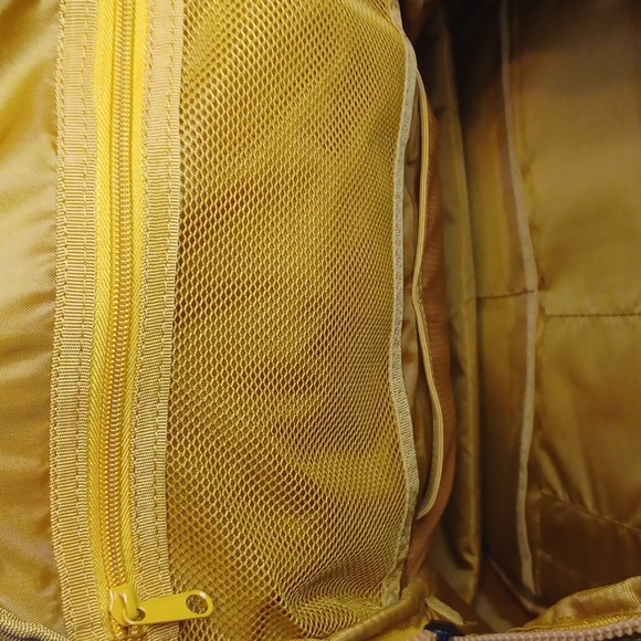 Jordan Men's Backpack in Tan and Cream - Picture 9 of 13